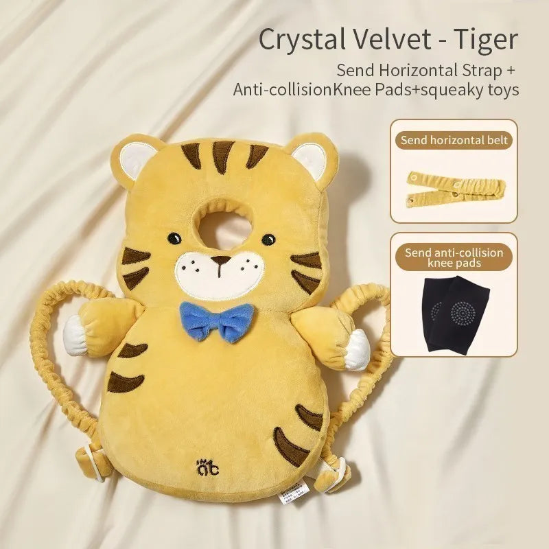 AIBEDILA Newborn Head Back Protector Pillow 33x19x6cm Learn To Walk Anti Fall Headgear