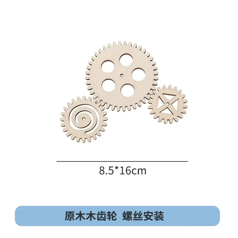 Busy Board Educational Toy With Led Lamp Drum Gear Cart Model Bld-01 For Skill Learning Wooden Game