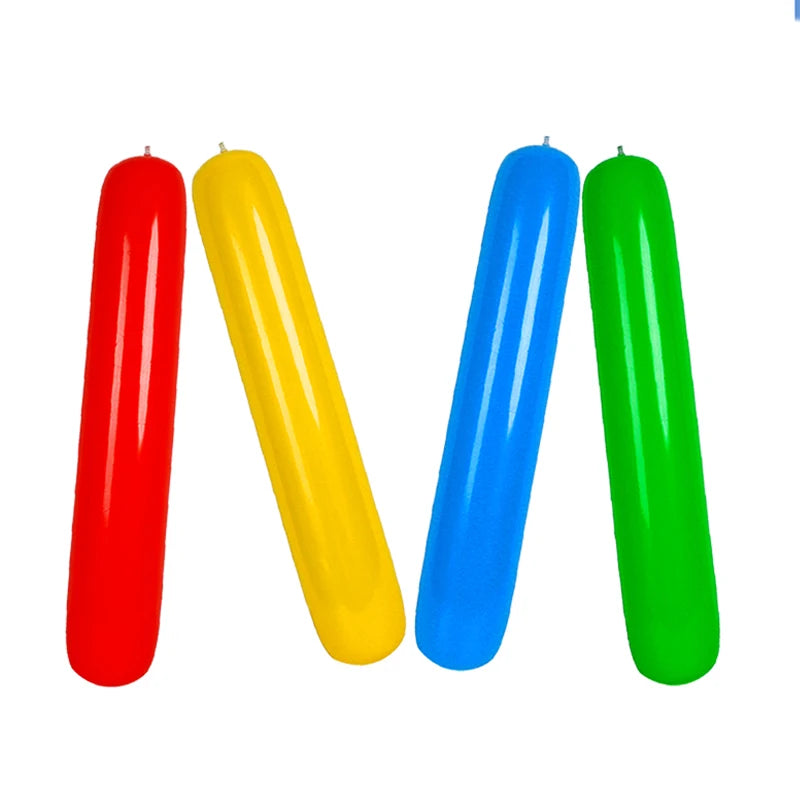 90cm Inflatable Stick Jumbo Balloon Outdoor Games Kindergarten Toy For Adults Kids Boys Girls Carnival Party Cheer leading Sport