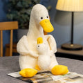 Stuffed Animals Mother and Son Duck Plush Toys Sleeping Lifelike Goose Simulation Duck Plush Doll Kawaii Cartoon
