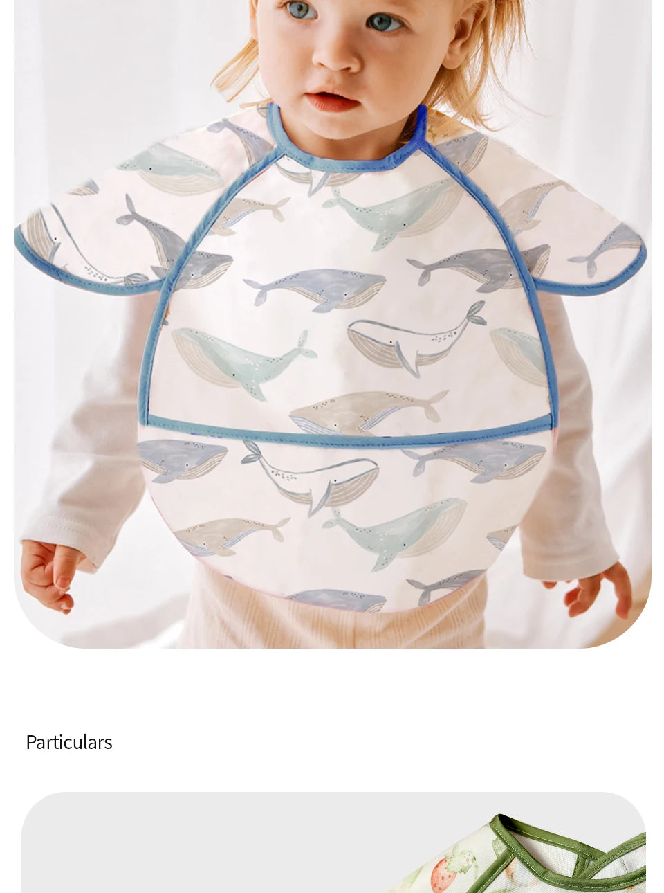 Elinfant New Fashion Pattern Waterproof Pocket Lunch Feeding Bibs Reusable Baby Bibs Cute Children Baby Apron Kids Burp Cloths