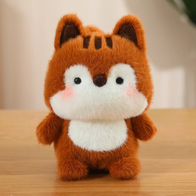 Kawaii Soft Plush Doll Pillow Animal Series - Elephant Pig Dog Sheep Penguin Raccoon Cat - Cute Toy Gift for Boys & Girls
