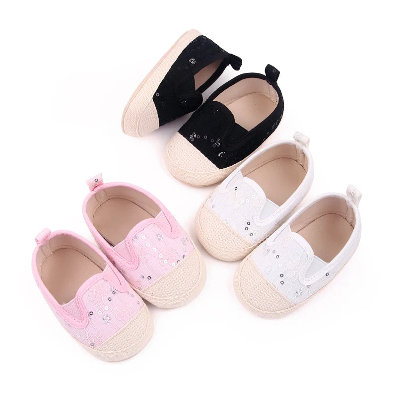 Springtime Learning Walkers 0-1 Years Old Boys and Girls Shoes with Soft Bottom Comfortable Footwear for Baby Playtime