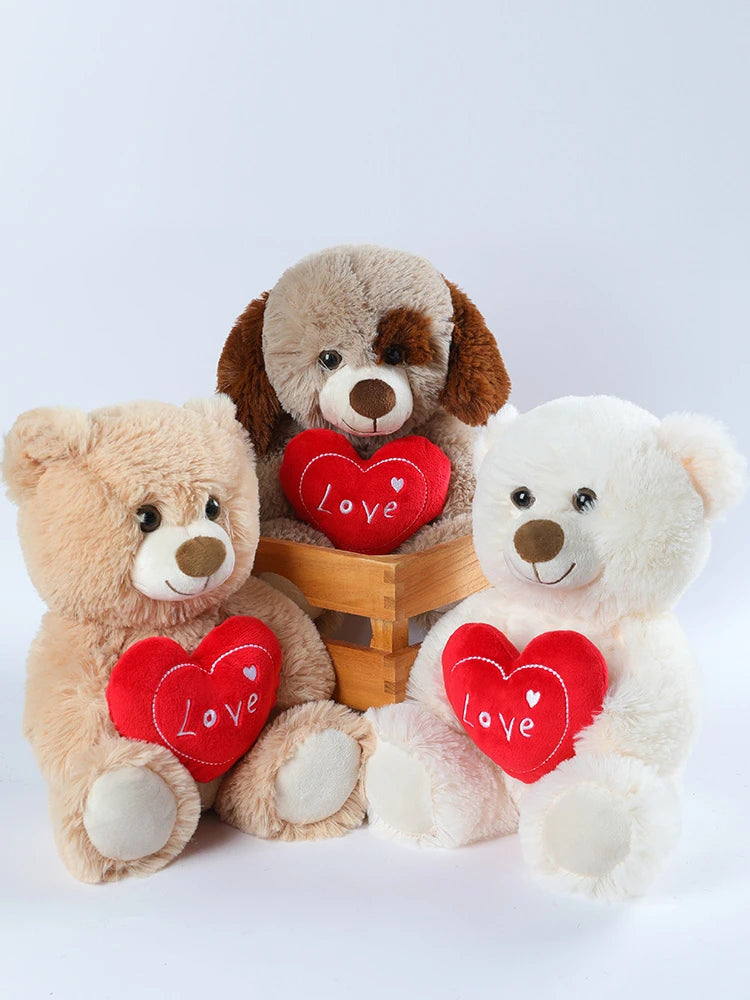 Hot Cute Colorful Bow Tie Bear Doll Plush Toy Hug Bear Doll Children Birthday Gift Pillow Teddy Bear Home Living Room Bedroom