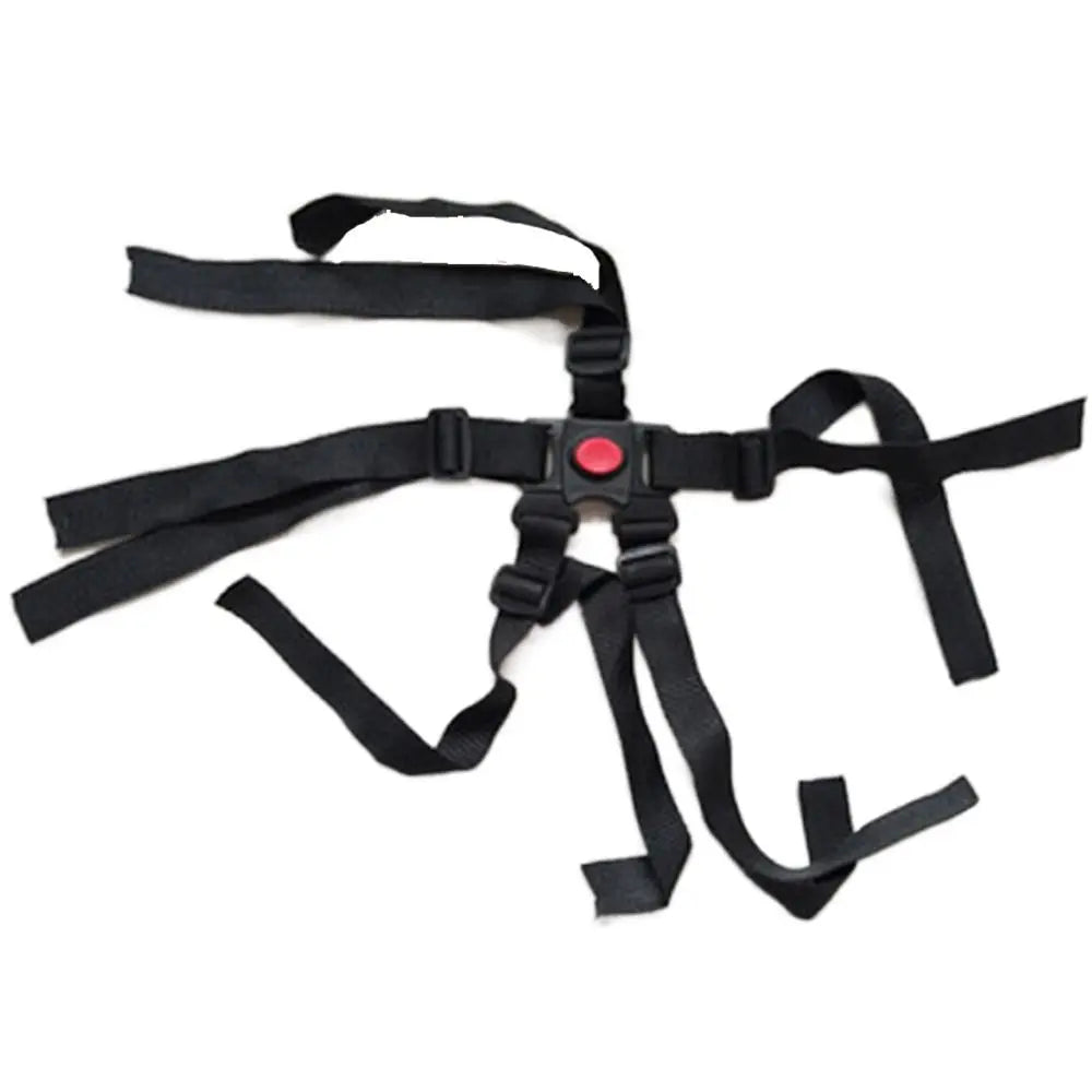 Buckle Adjustbale Strap Baby Stroller Safety Belt Pushchair Strap Harness 5 Point Harness Safe Belt Child Pram Seat Belt