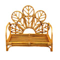 Newborn Photography Furniture Hand-woven Rattan Basket Chair and Beige Gray Backdrop Blanket Decor Baby Photoshoot Accessories