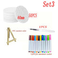 3D Magic Puffy Foam Texture Painting Paper for Kids DIY Drawing Art Educational Craft Sponge Canvas Board Handicraft Toy