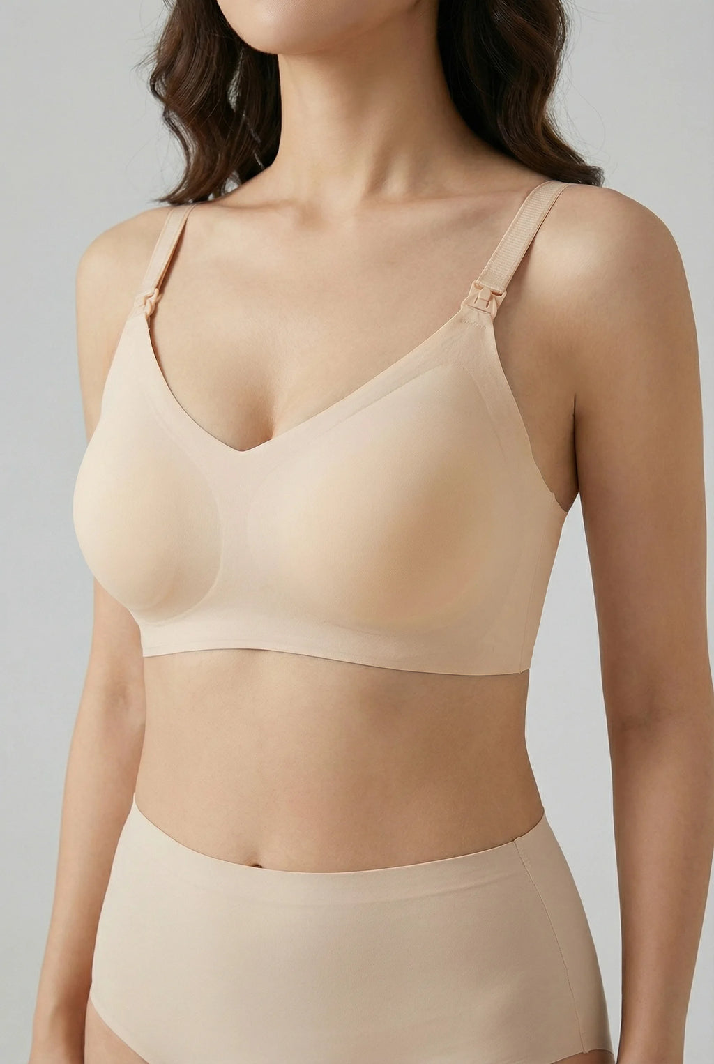 3 PCS Breastfeeding Bra With Multiple Colors Available, Jelly Style, Comfortable, Seamless, No Steel Rims, Front Opening Bra