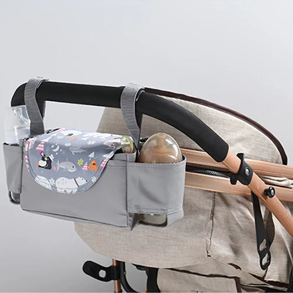 Infant Nappy Bags Pram Buggy Carriage Mummy Bag Stroller Storage Bag Bottle Holder Baby Pram Organizer Stroller Cup Holder