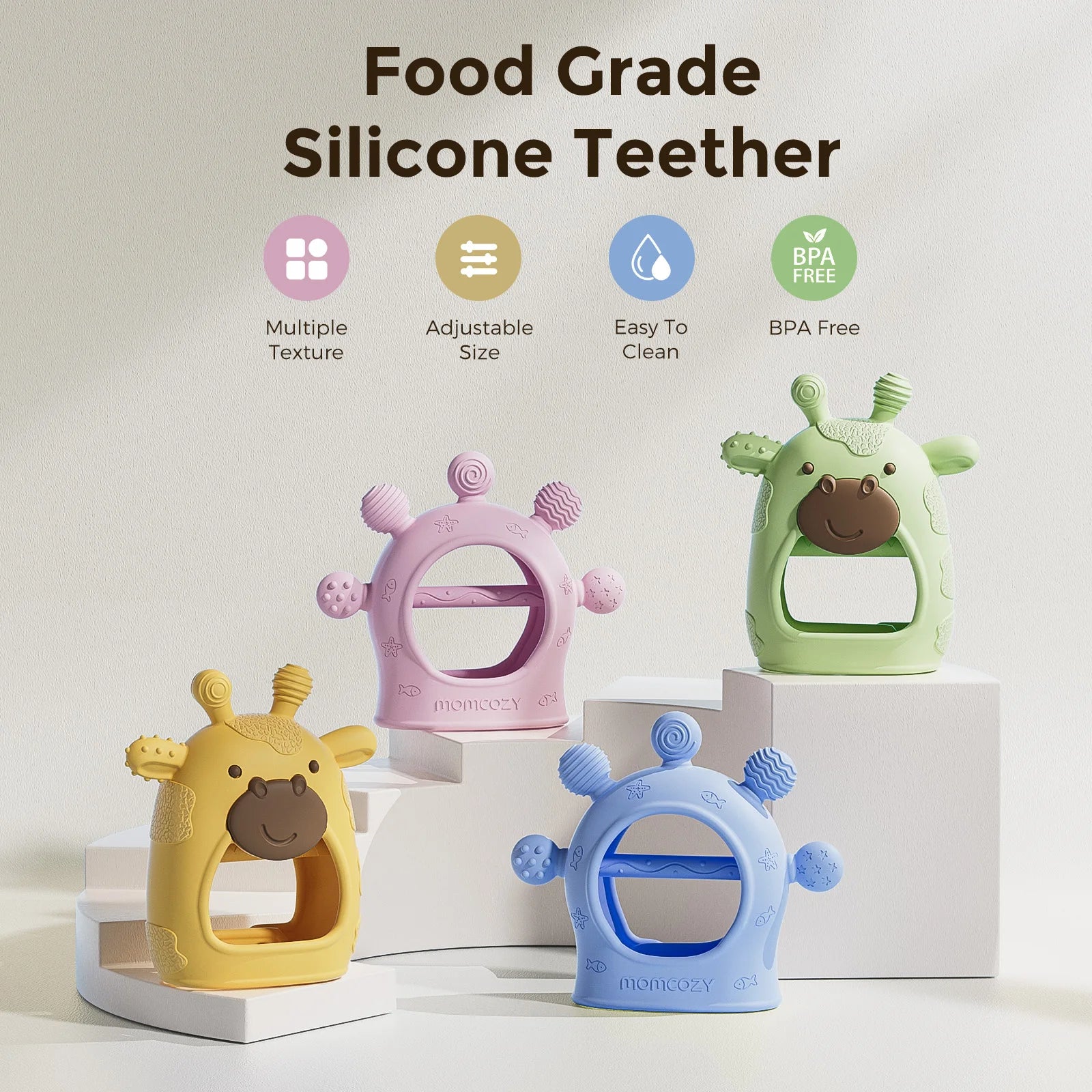 Momcozy Baby Teether Toys