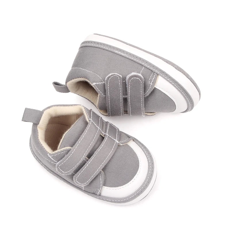 Spring and Autumn Baby Shoes Learning to Walk Shoes Anti-Slip Soft Sole for Boys and Girls 0-1 Year Old Baby Shoes