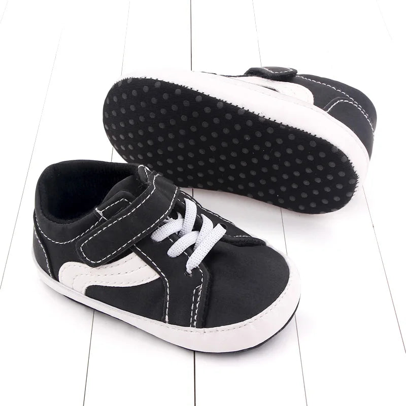 2025 Autumn Baby Boys And Girls First Walking Toddler Shoes Fashion Design For 0-18M Baby Unisex Sneaker High Quality Soft Sole