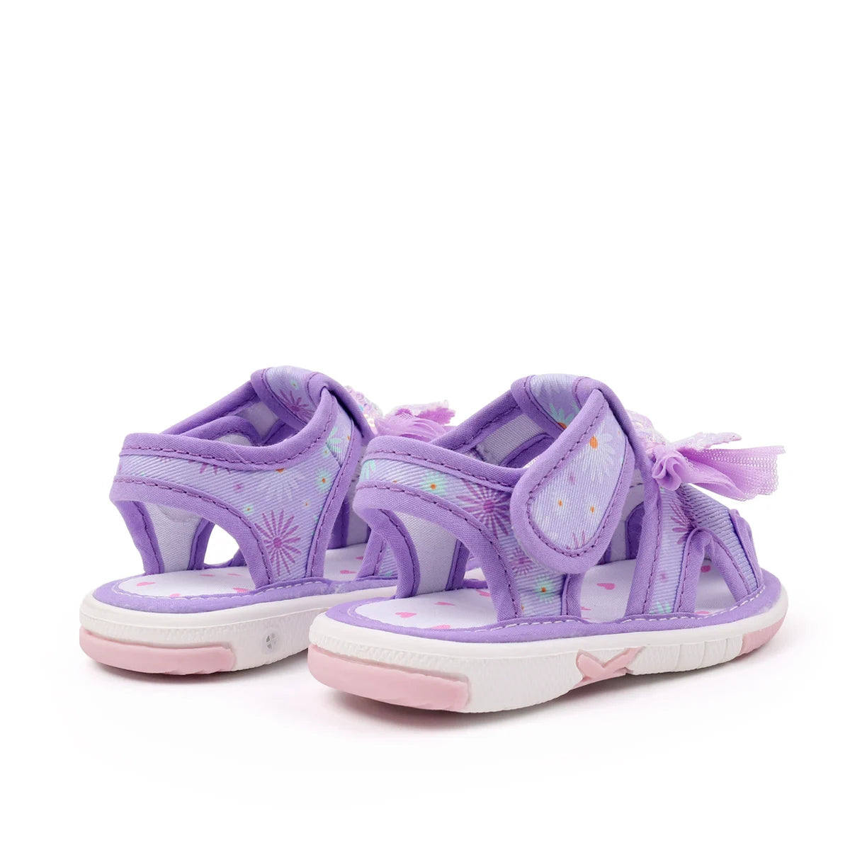 2025 0-2Y Baby Girls Baby Girls First Walking Indoor Outdoor Toddler Shoes With Squeaky Beautiful Design And Soft TPR Sole