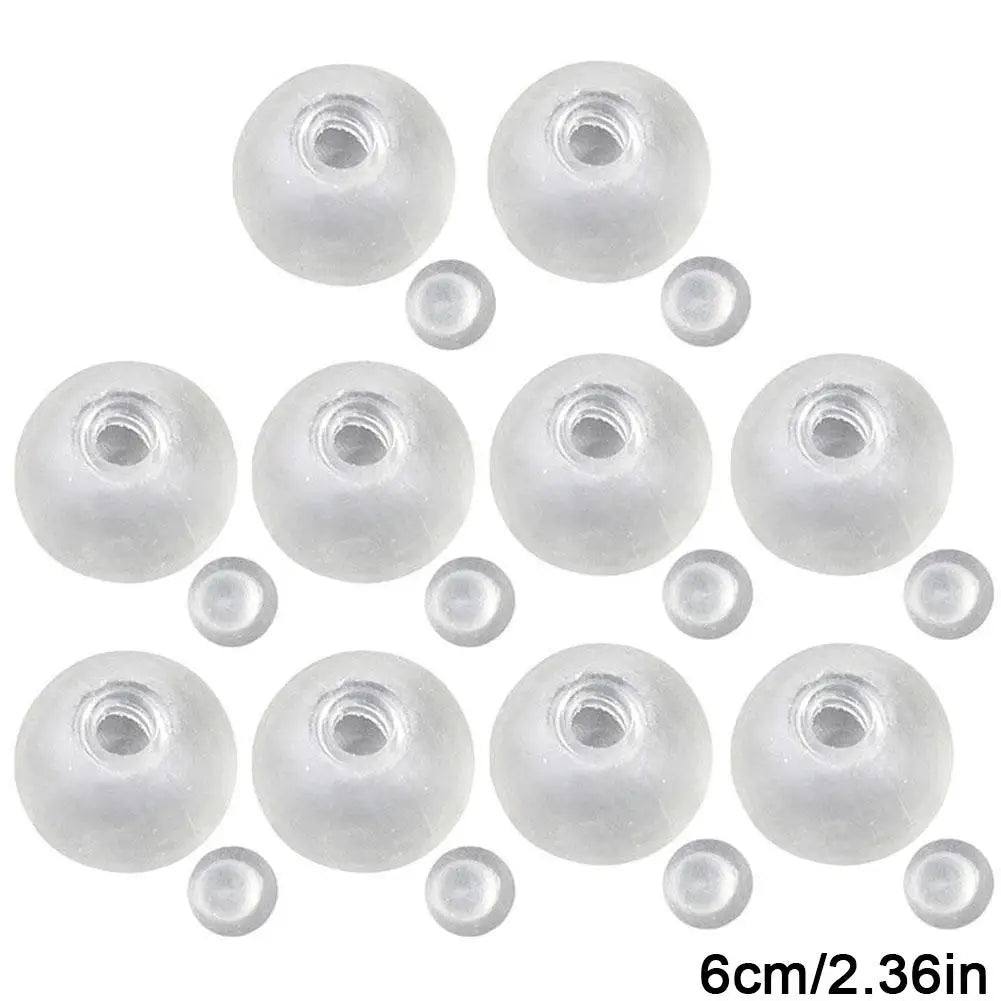 DIY Empty Ball Shell for Handmade Squishy Toy Clear Soft Rubber Skin for Maltose Squeeze Ball Creative Stress Relief Toy