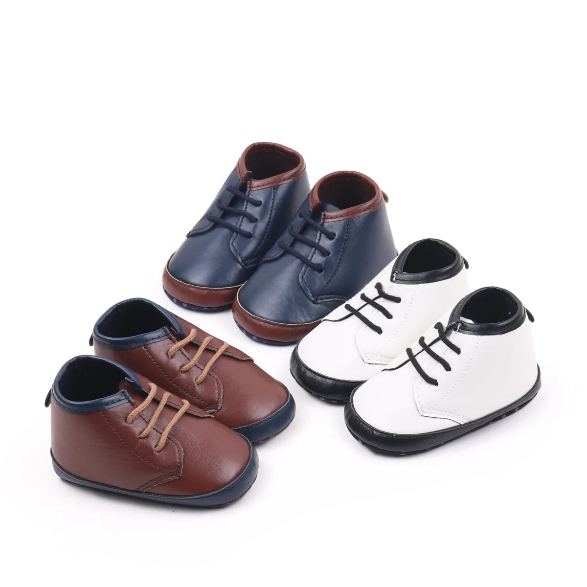 Spring And Autumn Baby Boys And Girls First Walking Toddler Shoes With High Quality TPR Sole For 0-18M Baby Casual Sports Shoes