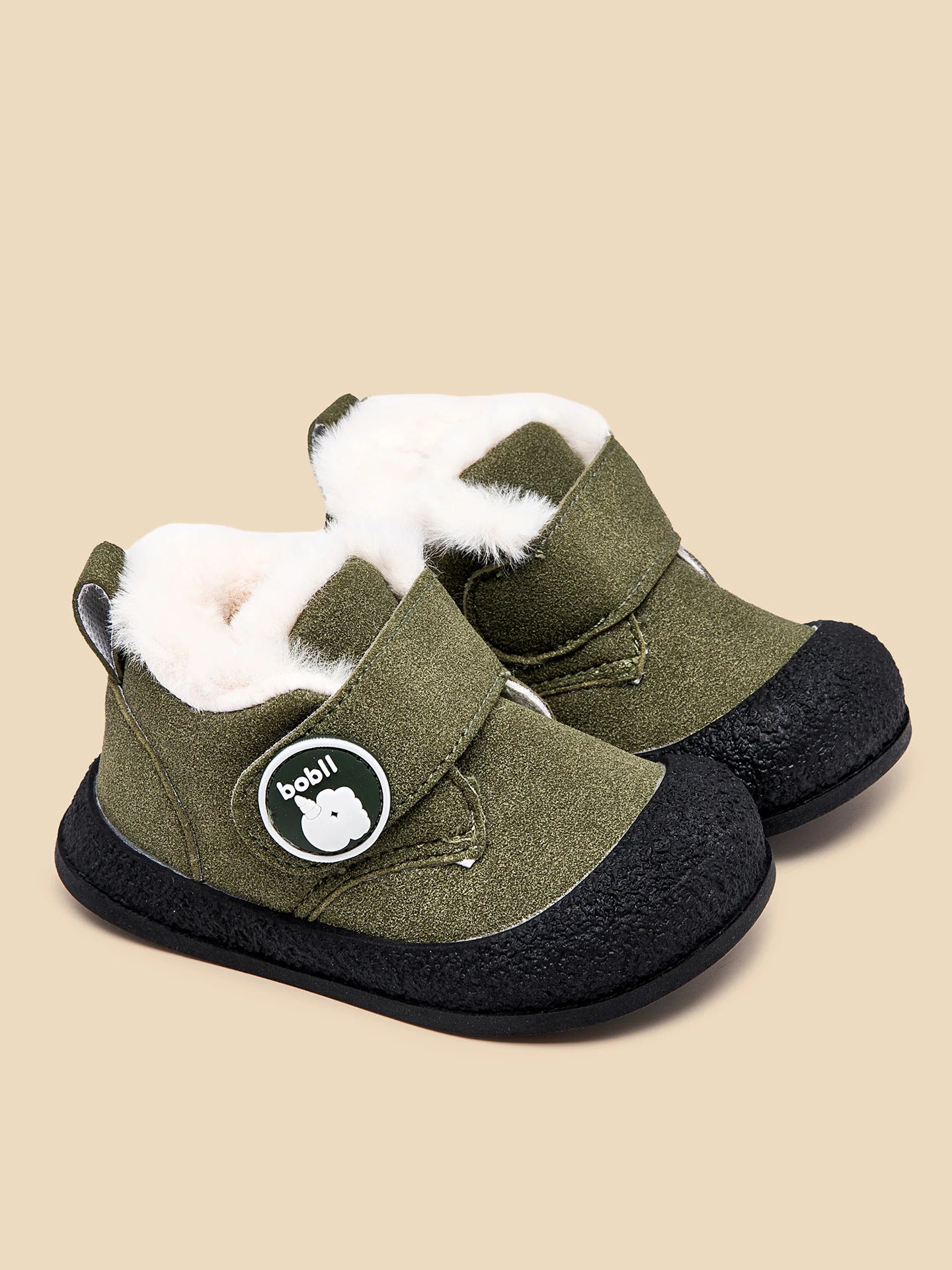 Hot Sale Winter Baby Boys And Girls First Walking Outdoor Toddler Cotton Shoes For 0-3Y High Quality Fleece-lined Design
