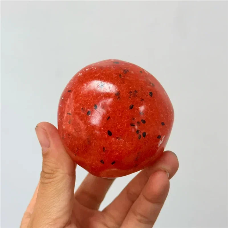 Kiwi Watermelon Ice Sand Ball Squishy Squeeze Fidget Toy Vaseline Stress Relief Noise ASMR Sensory Toy For ADHD Autistic Gift