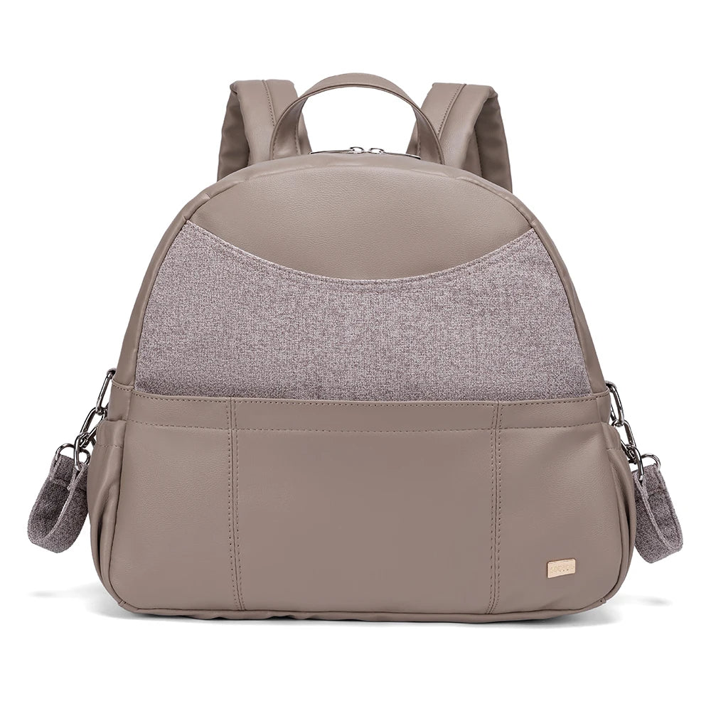 Soboba Diaper Backpack for Women Large Capacity Multi Functional Nappy Changing Bag with Two Straps Hang on Stroller
