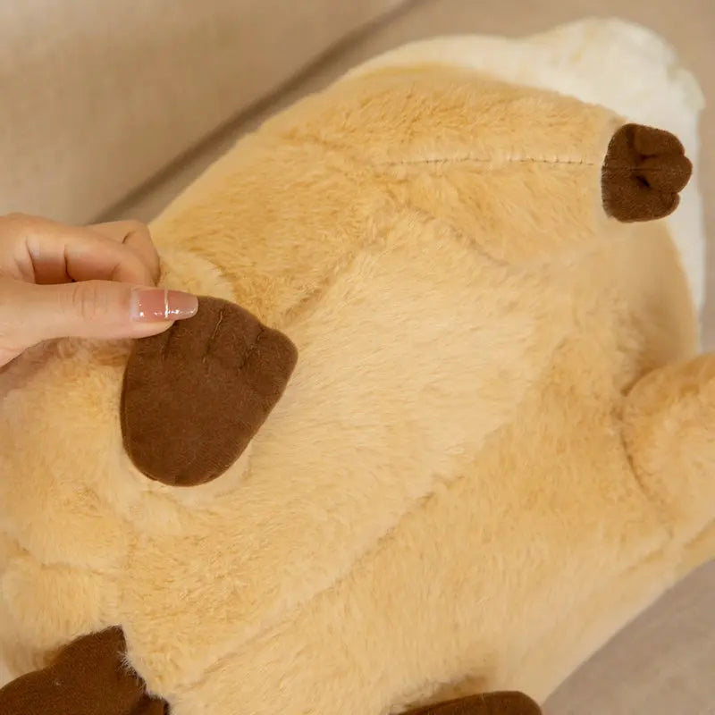 Hot 1pc 45cm/60cm Cute Nutria Peluche Toy Simulation Animal Dolls Kawaii Beaver Plush Pillow Stuffed Soft Birthday Decor Gift