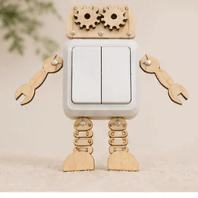 Montessori Busy Board Wooden Sensory Activity Led Switches Gears Maze Lacing For Toddlers Fine Motor Skills