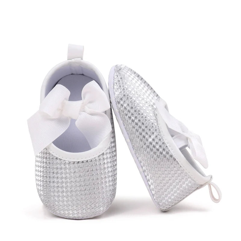 2025 Hot Selling Baby Girls Princess First Walking Indoor Outdoor Toddler Shoes Fully Paved with Diamonds Design For 0-18M