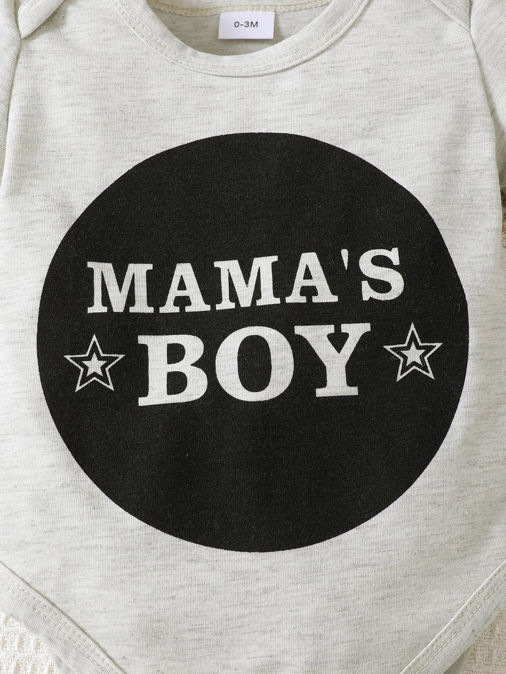 Newborn Baby Boy Set Letter Printed Short Sleeve Camouflage Printed Long Sleeve and Hat 3Pcs/Set for 0-18 Months Boys Summer Set