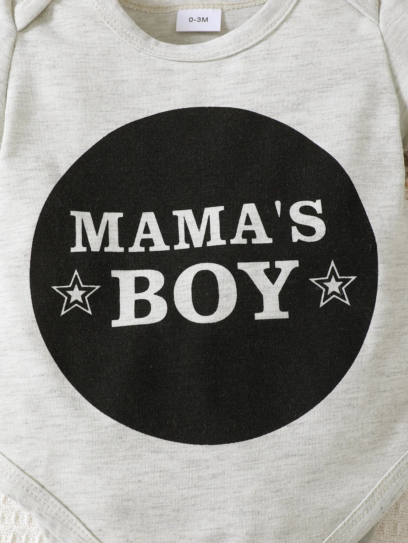 Newborn Baby Boy Set Letter Printed Short Sleeve Camouflage Printed Long Sleeve and Hat 3Pcs/Set for 0-18 Months Boys Summer Set