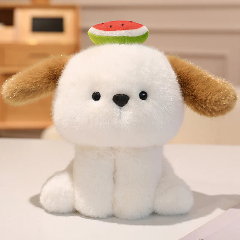 Sitting Cartoon Stuffed Animal Dolls Plush Toys - Dog Panda Bear Cow Elephant Designs - Lovely Pillow for Birthday Gift And