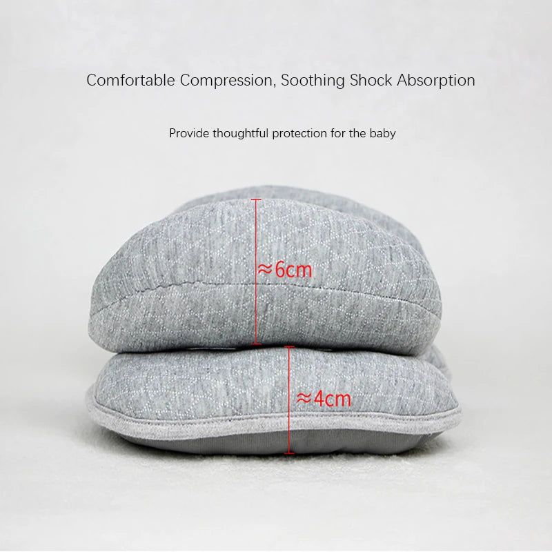 Baby Pillow Stroller Baby Head and Neck Support Pillow U-shaped Headrest Body Fixation Anti Roll Children's School Cushion
