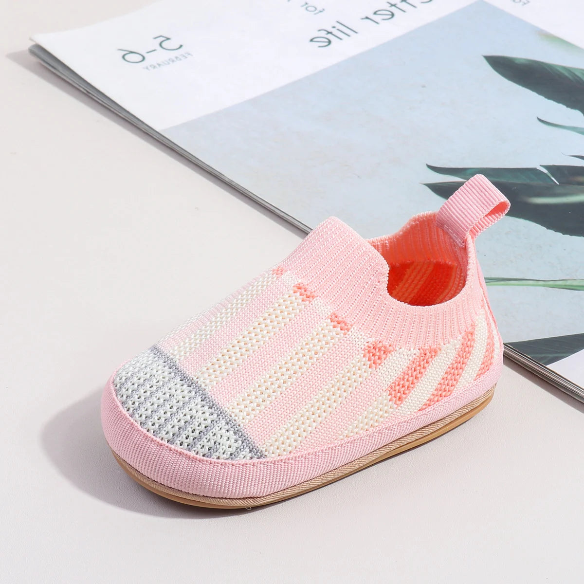 2025 Spring New Slip-on Toddler Shoes Baby First Walkers Boys Girls Autumn Non-Slip Classic Plaid Sneakers Sport Shoes