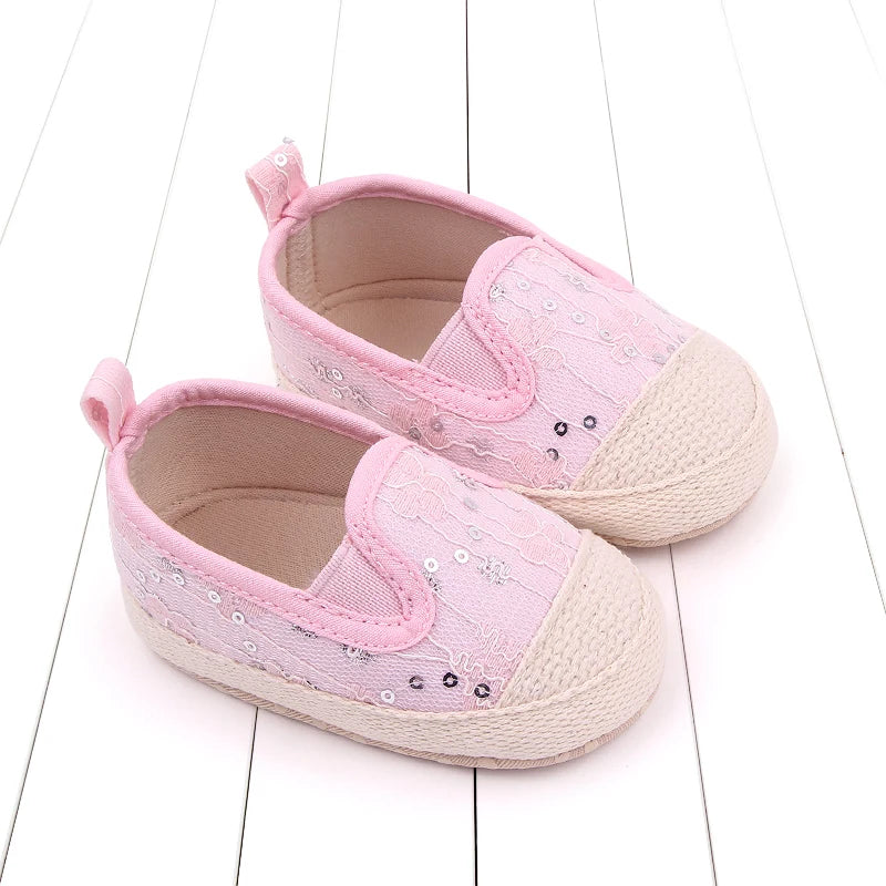 Springtime Learning Walkers 0-1 Years Old Boys and Girls Shoes with Soft Bottom Comfortable Footwear for Baby Playtime