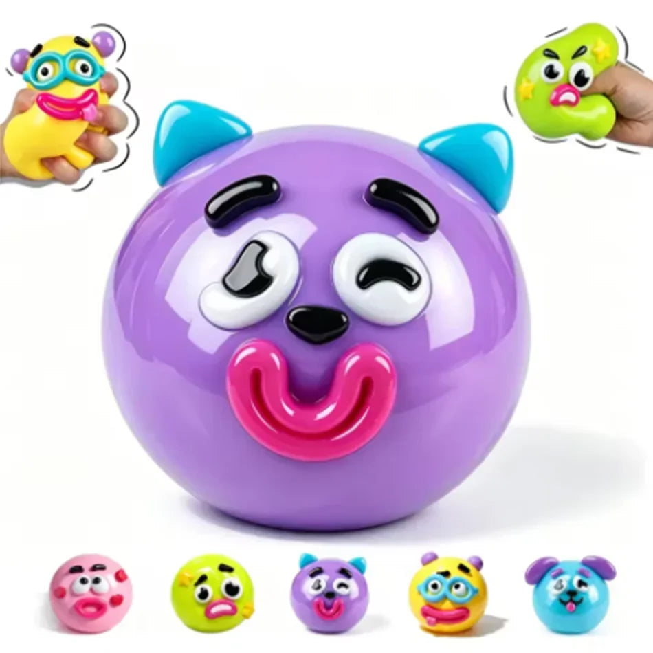 2026 NEW Smushers Squishy, Curiosities Dog Face Swap Squishy Toy, Soft Moldable Cute Slow Rise Squeeze Toy Adult Fun gifts toy