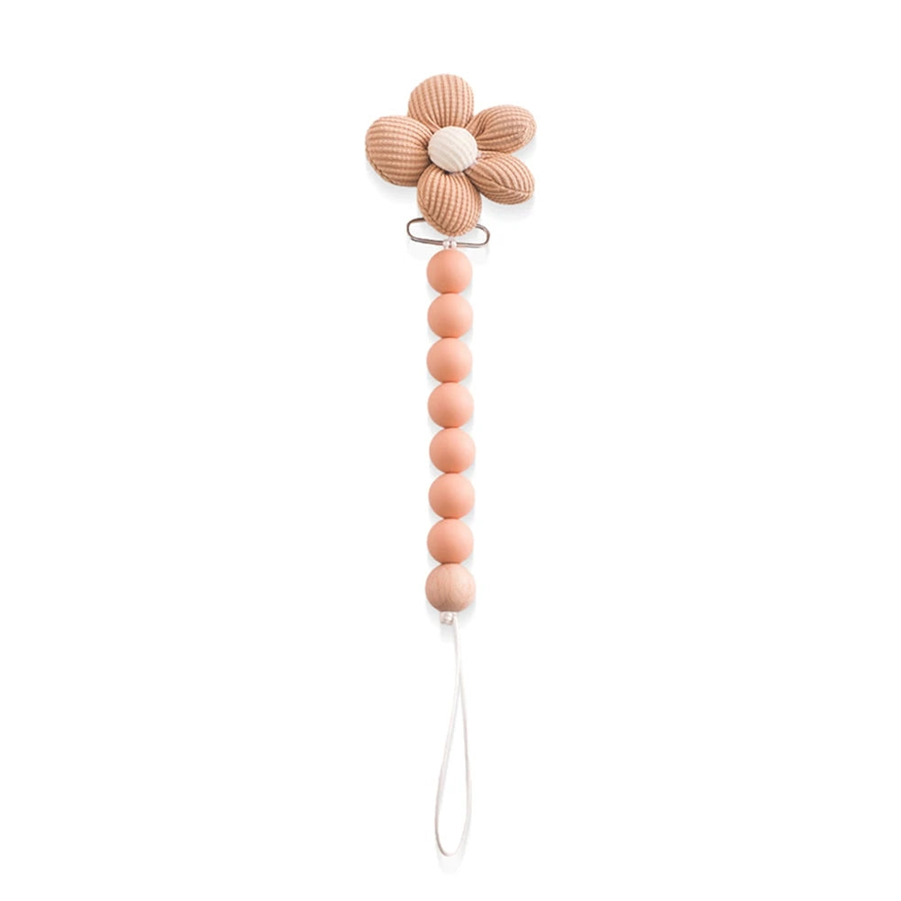 Silicone Baby Teether Rattle Soothing Toy 0-12 Months Bpa Free Food Grade Hand Bell 001