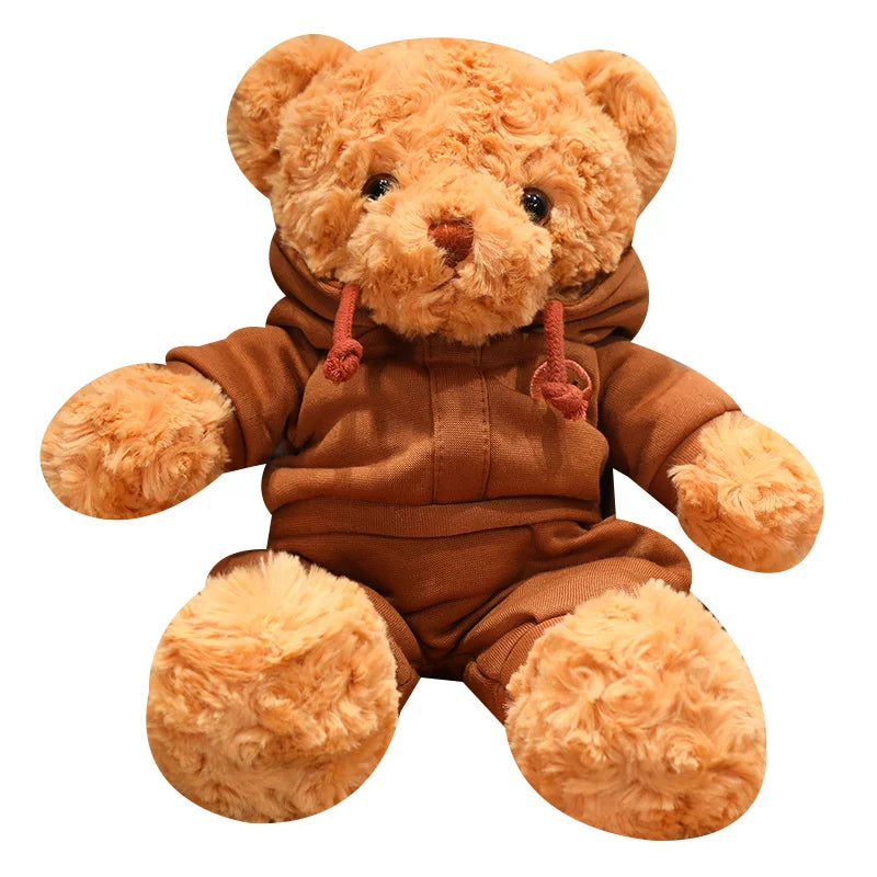 Cute Cartoon Motion Bear Plush Toy 38/50cm Stuffed Animal Doll High Quality Birthday Gift Party Favor for Kids