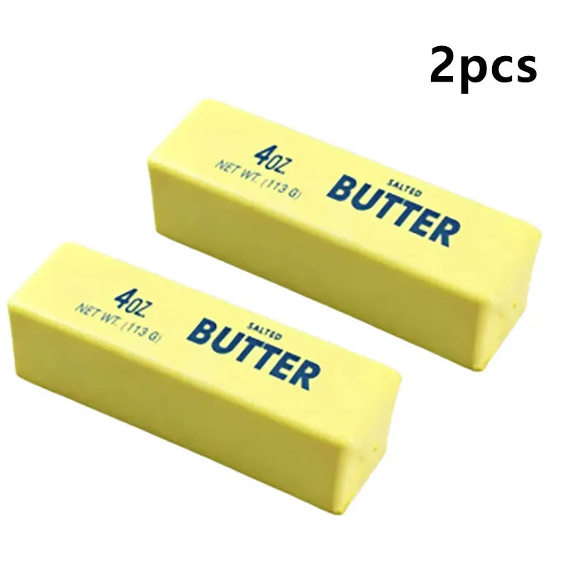 Butter Stick Squishy Fidget Toys Elastic Cheese Stick Funny Squeeze Prank Toy Stress Anxiety Relief Game
