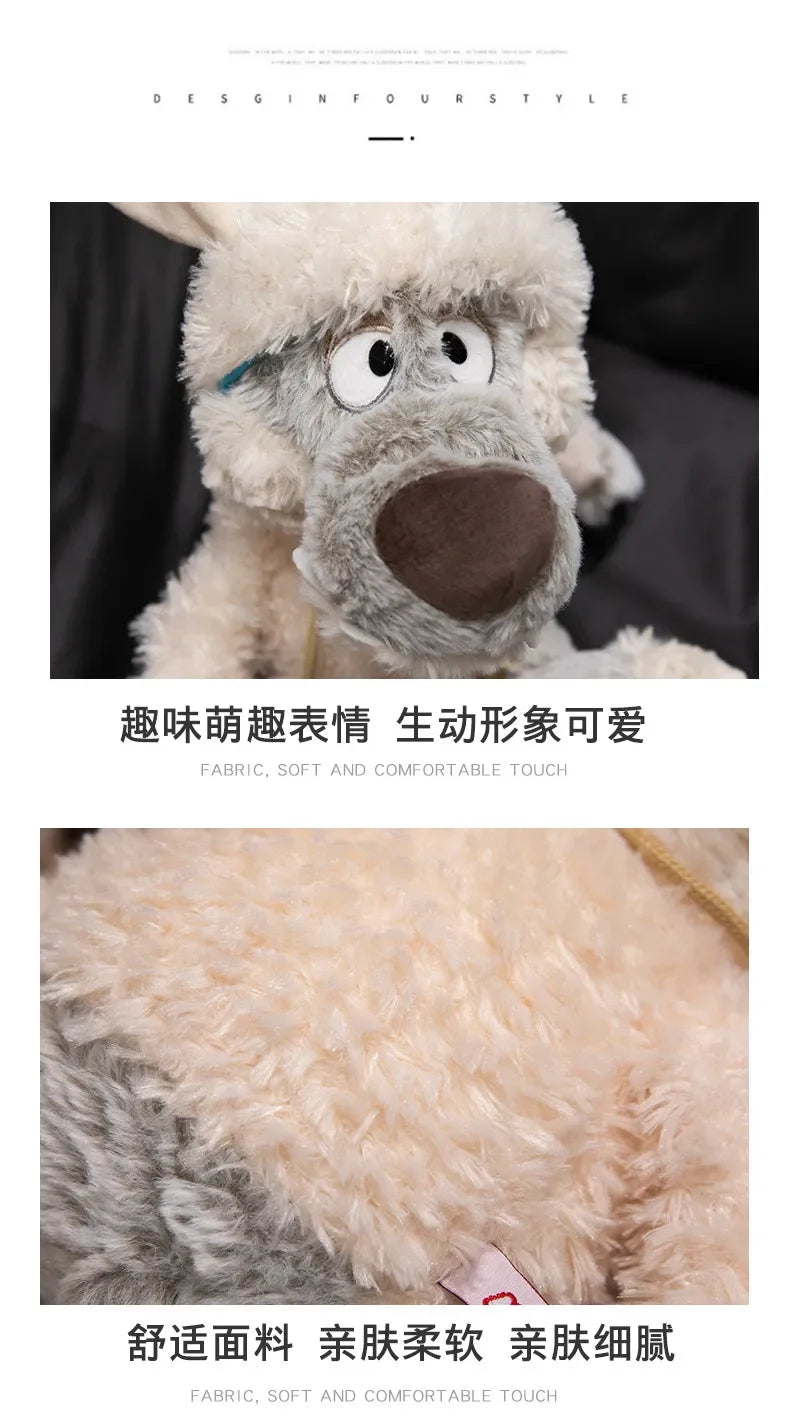 Camouflaged Wolf Plush Toy Sleepy Sheep Doll Forest Family Muppets Soft Sleep Pillow Wolf in Sheep's Clothing Birthday Gift