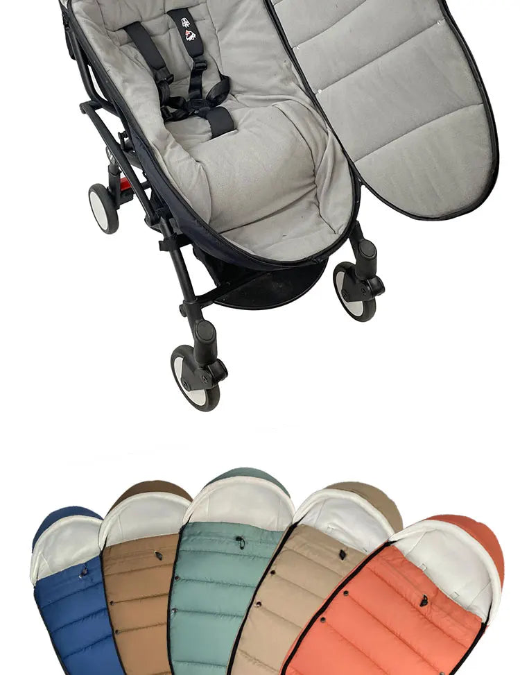 Universal 6-36M Winter Baby Stroller Footmuff Warm Sleep Sack Snowproof For Babyzen yoyo  Winter Baby Stroller Sleeping Bag