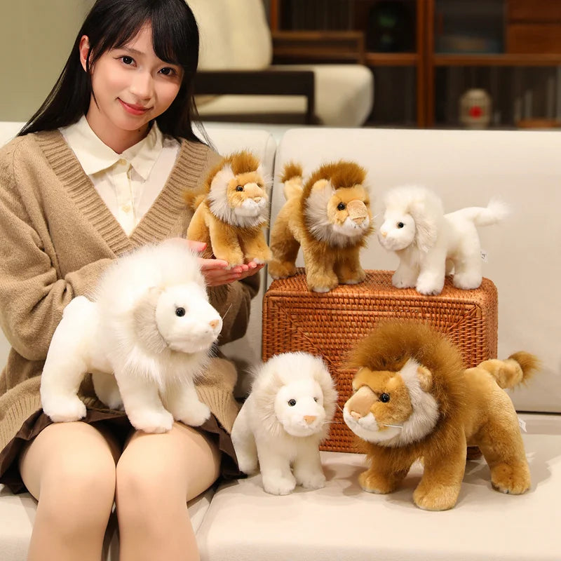 Hot Soft Cute Lion Pillow Funny Gift For Home Decor Bed Sofa Office Cushion With Non Slip Bottom Machine Washable High Quality