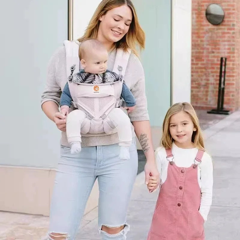 Ergobaby All-Round Carrier Breathable Mesh With Enhanced Lumbar Support 7-45 Lbs