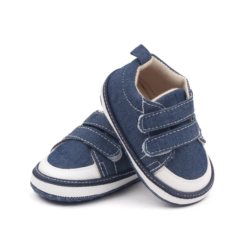 Spring and Autumn Baby Shoes Learning to Walk Shoes Anti-Slip Soft Sole for Boys and Girls 0-1 Year Old Baby Shoes