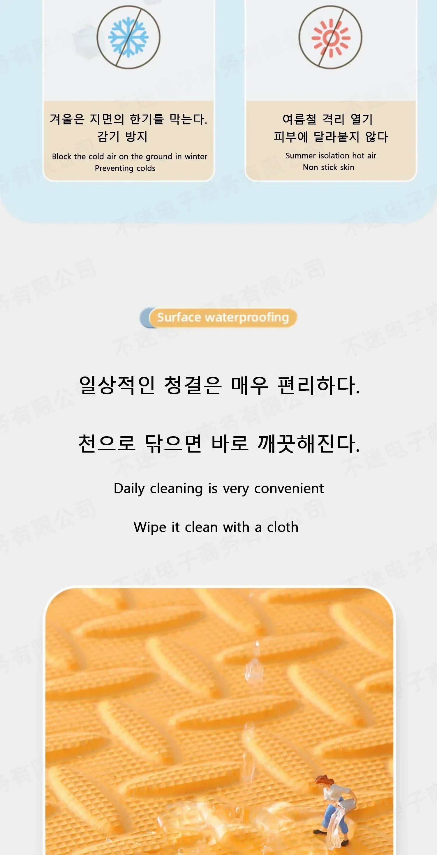 Thickened 2.5cm Baby Play Mat Children's Room Game Mat Carpet Soundproof Playing Activity Gym Mat Puzzle Environmental