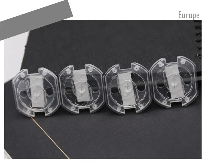 EU Power Socket Electrical Outlet Baby Kids Child Safety Guard Protection Anti Electric Shock Plugs Protector Rotate Cover