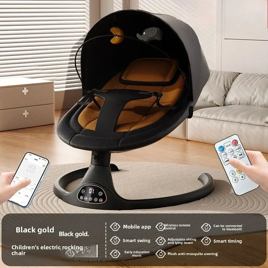 Electric Baby Rocker Swing And Soothing Bassinet With Music For Sleep And Comfort Model K2