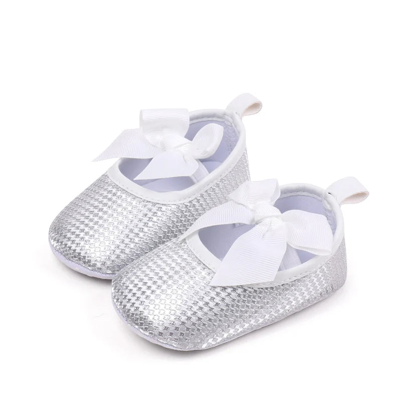 2025 Hot Selling Baby Girls Princess First Walking Indoor Outdoor Toddler Shoes Fully Paved with Diamonds Design For 0-18M