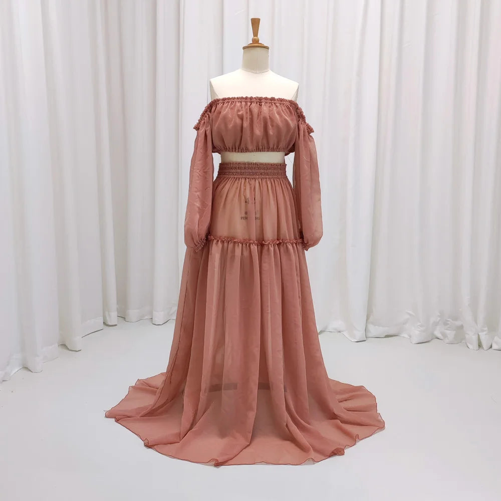 Boho Maternity Dress