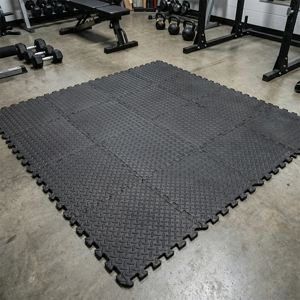 3/6/9/12/16Pcs Hot Sale EVA Foam Floor Tiles 30x30x1CM Interlocking Floor Mat Multi-Purpose Puzzle Gym Mat for Indoor Gym Home