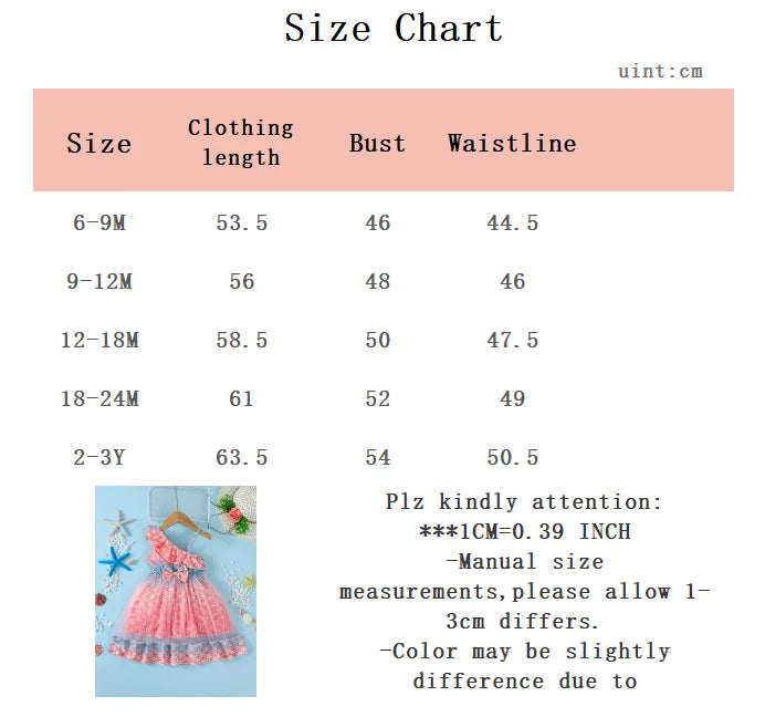 Baby girl Princess Style Dres Pink fish scale print ruffled mermaid dress for 0-3 year baby girls beach vacation dress
