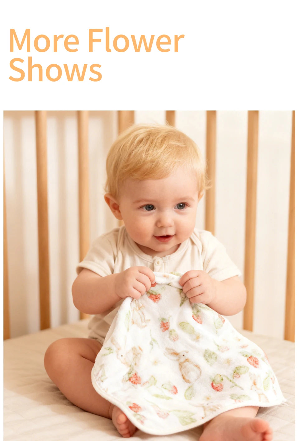 5 Pack Baby Washcloths - Medium Thickness for Newborns' Skin-Great for Bathing, Wiping & on-The-go Use, Shower Gift