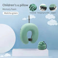 New Baby Headrest U-Shaped Portable Memory Foam Neck Support Children's Pillows Travel Pillow Breathable Soft Body Accessory