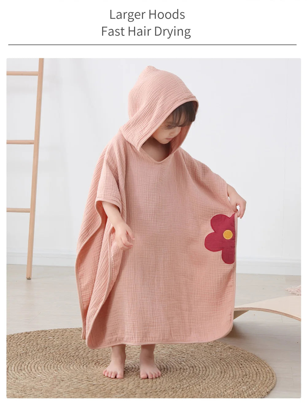 Cartoon Baby Bath Towel Microfiber Cotton Hooded Beach Towel Newborn Cape Towels Soft Poncho Kids Bathing Stuff Infant Washcloth